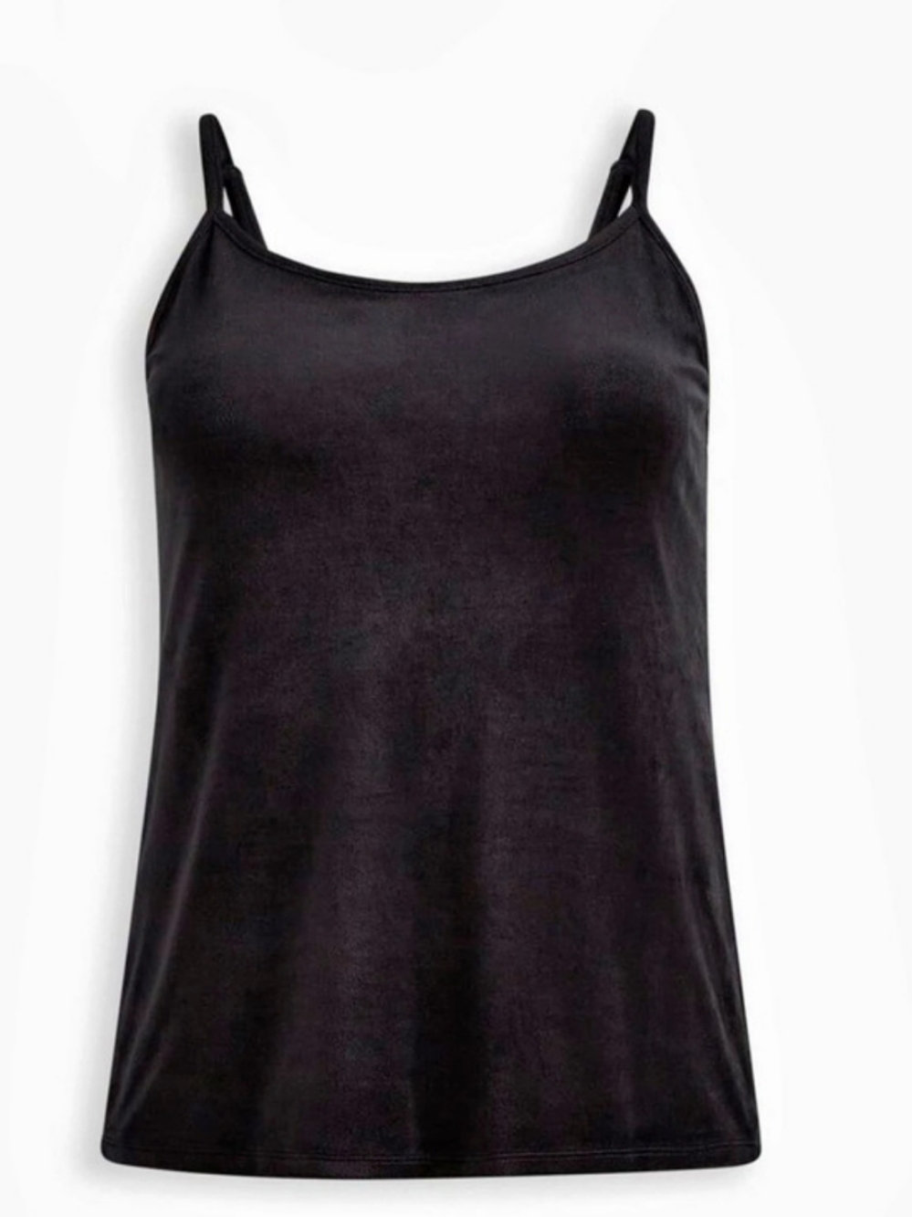2x Torrid velor Cami Black  Tank Top